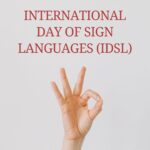 International Day of Sign Languages (IDSL)